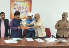 श्रीजी गौ सदन में हुई वार्षिक आम सभा एवं गौवंश स्थल का निरीक्षण