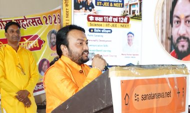 ज्योतिषरत्न गुरुजी डॉ. गौतम ऋषि ने दिया संस्कार, संस्कृति और राष्ट्रनिर्माण का संदेश