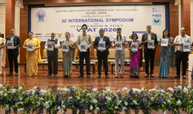 JIIT नोएडा में VLSI Design and Test (VDAT 2026) की 30यर्थी अंतरराष्ट्रीय संगोष्ठी का शुभारंभ