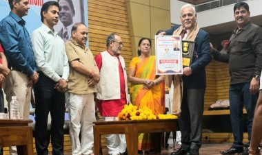 ग्वालियर में सुराज वर्मा को मिला प्रतिष्ठित मेजर ध्यानचंद राष्ट्रीय पुरस्कार