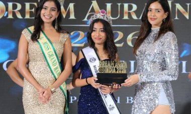 Shiny Thompson won the titles of Miss Teen Andhra Pradesh and Miss Teen Dream Aura India 2026 (Best Personality)