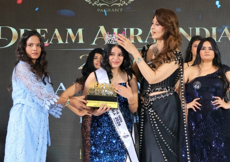 प्रियांशी राजपूत ने जीता मिस हिमाचल और मिस ड्रीम ऑरा इंडिया 2026 (थर्ड रनर-अप)  का खिताब
