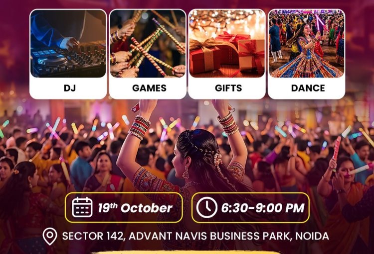 Uptown by Advant Invites All to Celebrate the Spirit of Navratri with Dandiya & Garba by Stepletics on October 19