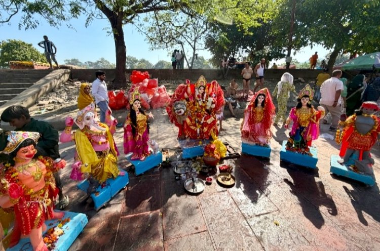 34वें माँ भगवती जागरण में श्रद्धालुओं ने लिया माँ का आशीर्वाद, घर घर पहुंचाया गंगाजल 