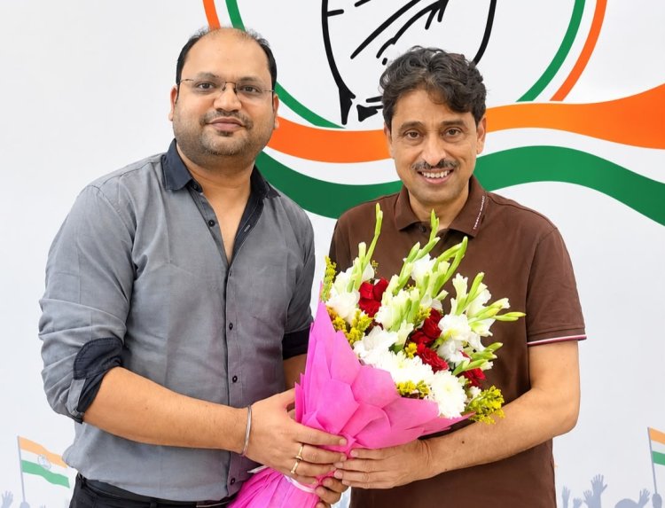 कांग्रेसी नेता इमरान मसूद से मिले निखिल सिंघल, नोएडा के नागरिक मुद्दों पर हुई चर्चा